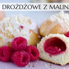 Placek drożdżowy z malinami: Słodki przysmak na lato