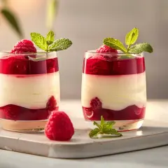 Pannacotta z galaretką: Pyszny i efektowny deser