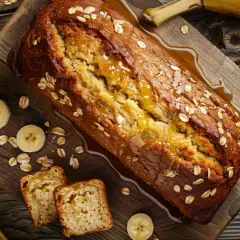 Owsiany chlebek bananowy: Smaczne i zdrowe pieczywo domowe