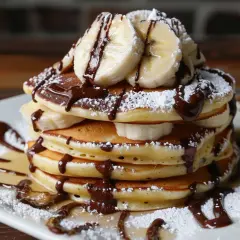 Naleśniki z bananami i serem: Słodki przysmak na śniadanie