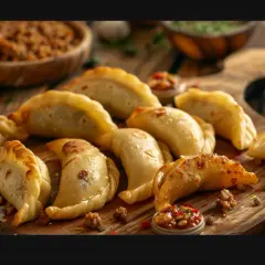 Pieczone pierogi z mięsem: Pyszne i sycące danie