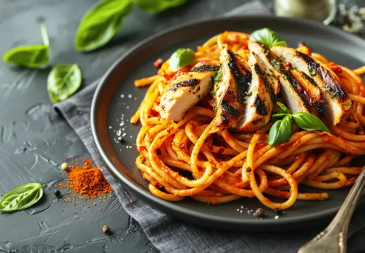 Makaron z pesto czerwonym: Smaczny i szybki przepis