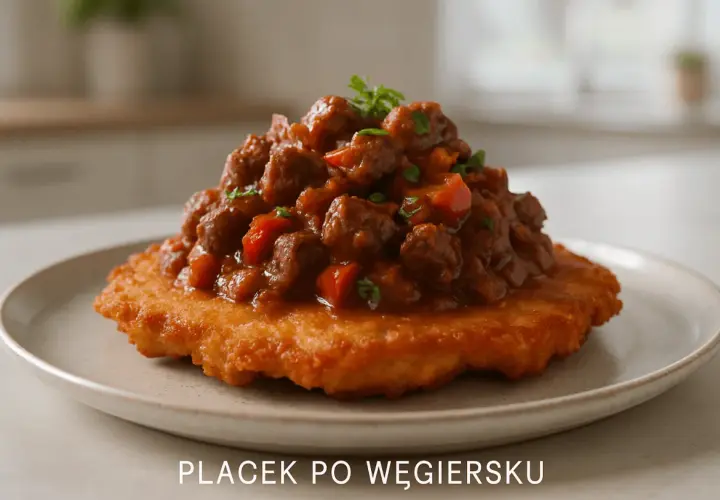 Pyszny gulasz do placka po węgiersku. Prosty przepis krok po kroku