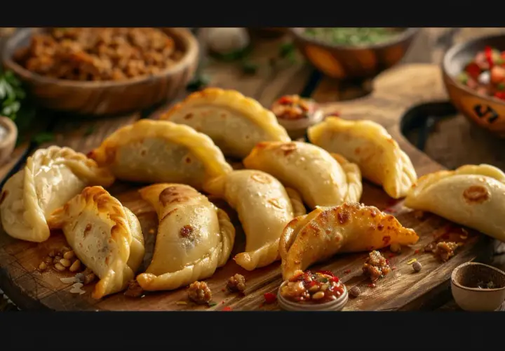 Pieczone pierogi z mięsem: Pyszne i sycące danie