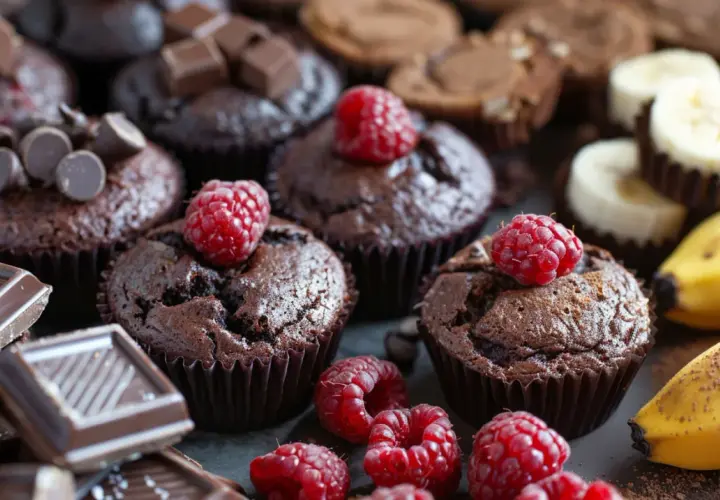 Muffinki czekoladowe z serem: Słodka przyjemność dla każdego