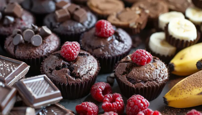 Muffinki czekoladowe z serem: Słodka przyjemność dla każdego