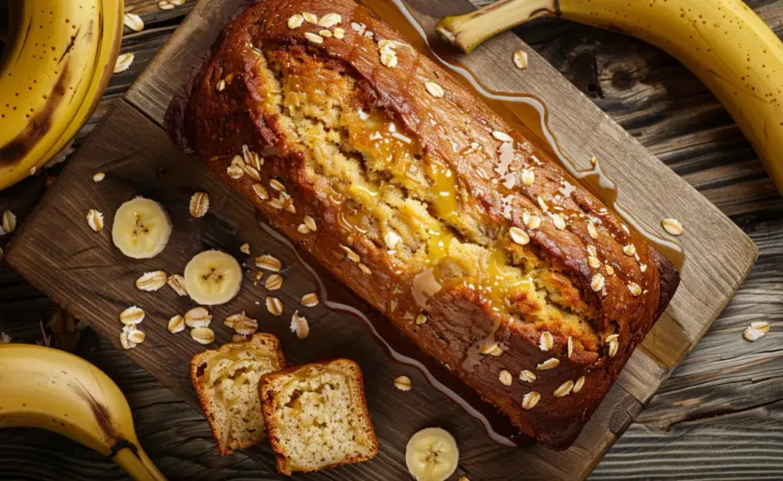 Owsiany chlebek bananowy: Smaczne i zdrowe pieczywo domowe