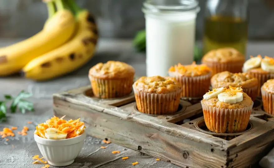 Muffinki bananowe bez cukru: Zdrowa i pyszna przekąska