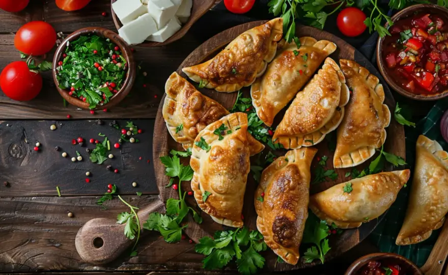 Pieczone pierogi meksykańskie: Smaczny przepis na party